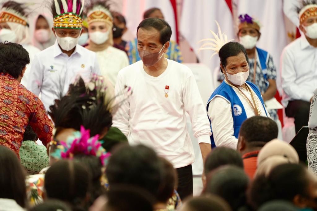 Bagikan 2 700 NIB Ini Pesan Jokowi Kepada Pelaku UMKM Di Papua