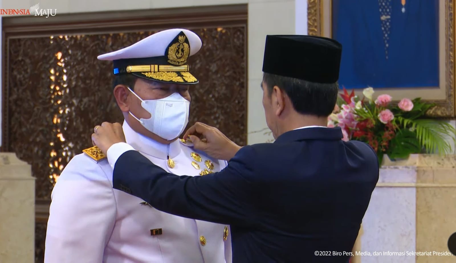 Presiden Jokowi Resmi Lantik Yudo Margono Jadi Panglima TNI