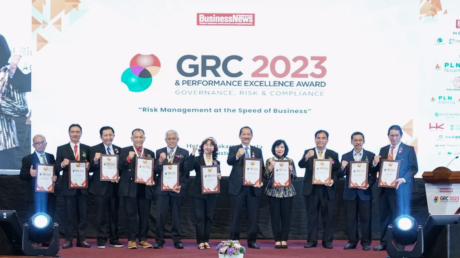 Sejumlah Perusahaan Raih Penghargaan Grc Dan Performance Exellence Award