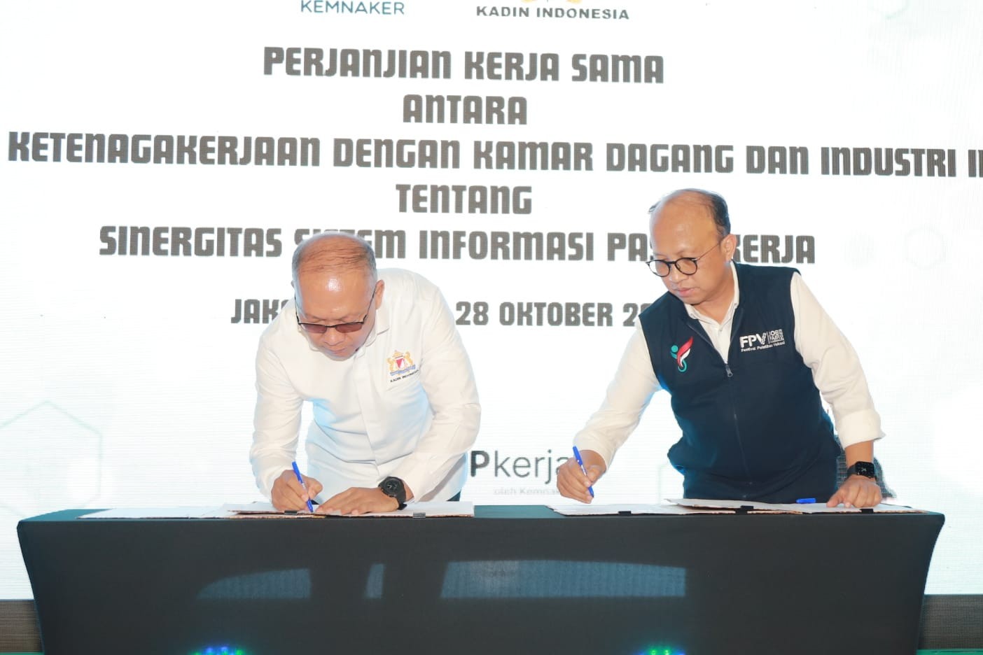 Kemnaker Gandeng Kadin Perkuat Sistem Informasi Pasar Kerja Dan