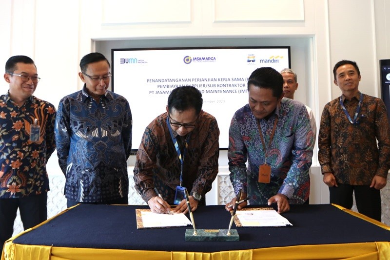 Bank Mandiri BMRI Salurkan Kredit Rp100 Miliar Ke Supplier Jasamarga