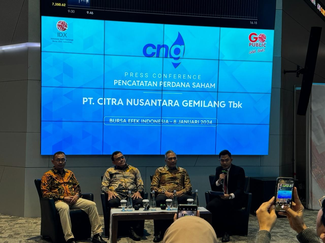 Citra Nusantara Cgas Siapkan Capex Rp Miliar Di Ini