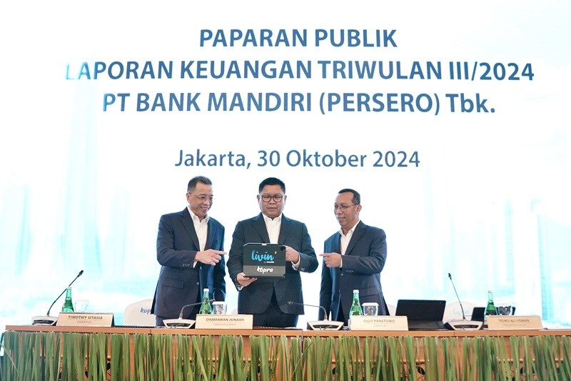 Bank Mandiri BMRI Cetak Laba Rp42 Triliun Di Kuartal III 2024