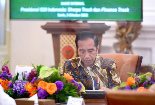 Gelar Rapat Kabinet Di Istana Jokowi Rampungkan Persiapan KTT G20