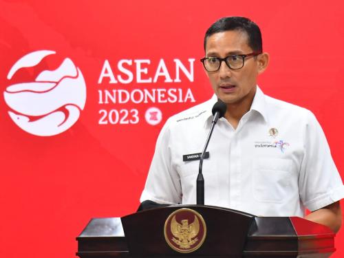 Indonesia Gelar Atf Sandiaga Uno Buka Peluang Usaha Dan Lapangan