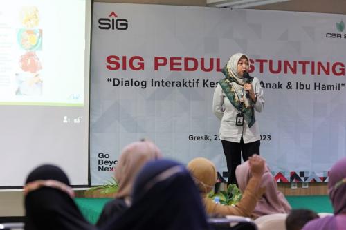 Gandeng Rumah Sakit SIG Dukung Pemerintah Tekan Angka Stunting