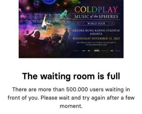 Korban Penipuan Jastip Tiket Konser Coldplay Jadi 60 Orang Kerugian