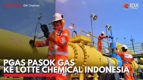 PGAS Pasok Gas Ke LOTTE Chemical Indonesia