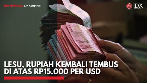 Lesu Rupiah Kembali Tembus Di Atas Rp Per Usd