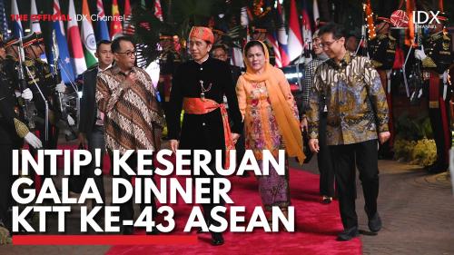 Intip Keseruan Gala Dinner KTT Ke 43 ASEAN