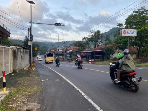 Hadapi Arus Balik Lebaran Jalur Gentong Tasikmalaya Diberlakukan One Way