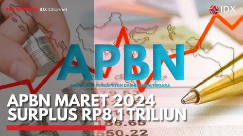 Apbn Maret Surplus Rp Triliun