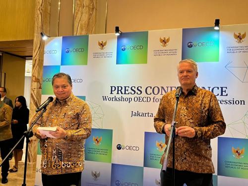 Airlangga Yakin Keanggotaan Ri Di Oecd Bisa Tingkatkan Pdb Hingga Persen