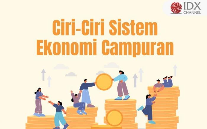 Ciri Ciri Sistem Ekonomi Campuran