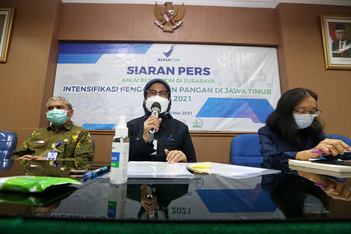 BPOM Surabaya Temukan Produk Pangan Beredar Tanpa Izin