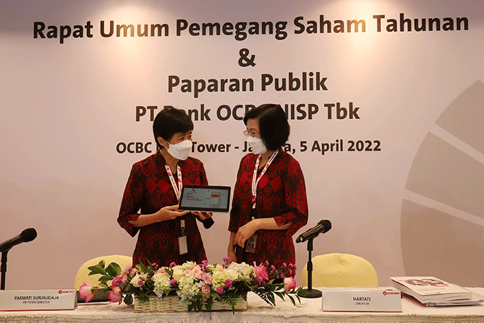 OCBC NISP Gelar Rapat Umum Pemegang Saham Tahunan