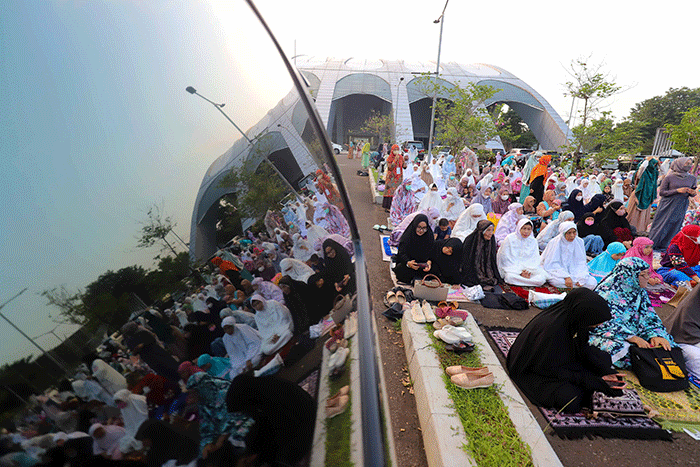 Gelar Salat Idul Adha Jamaah Muhammadiyah Padati Jiep Pulomas