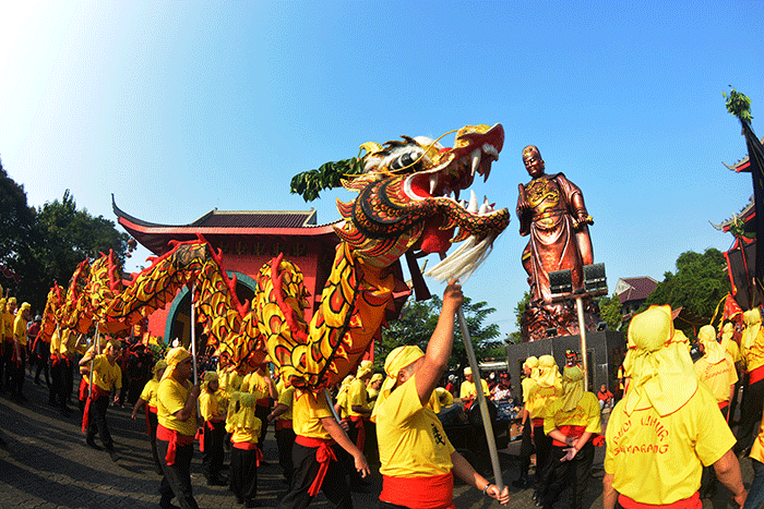 Meriahnya Arak Arakan Budaya Peringati Kedatangan Laksamana Cheng Ho Di