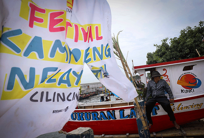 Persiapan Jelang Tradisi Syukuran Laut Di Cilincing