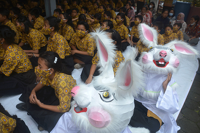 Semarak Perayaan Cap Go Meh Di Sekolah Gratis Semarang