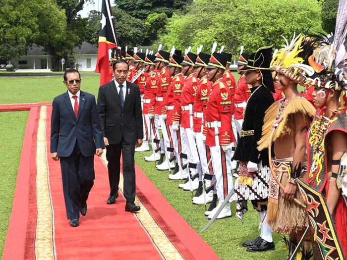 Presiden Jokowi Sambut Kunjungan Pm Timor Leste Di Istana Bogor