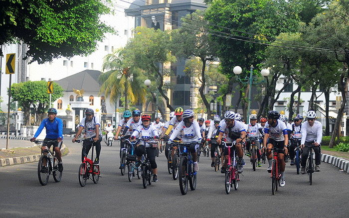 Gowes Bareng Hut Ke Btn