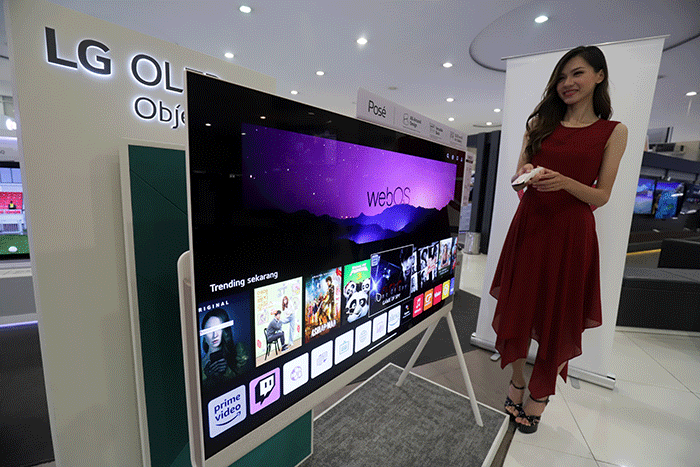 Resmi Pasarkan Pose LG Tawarkan TV OLED Dengan Nuansa Seni Tinggi