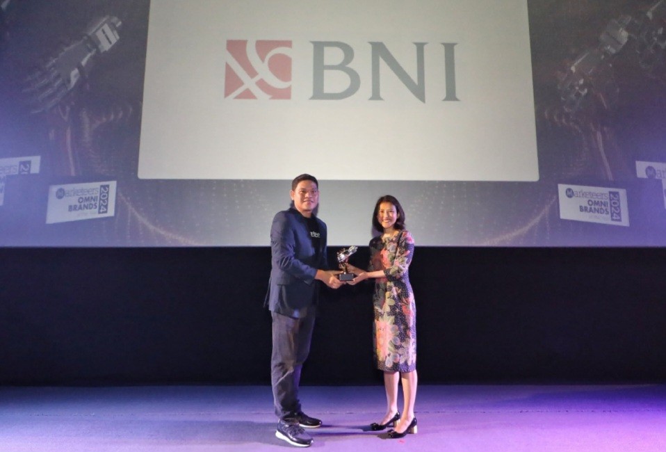 BNI (BBNI) Sabet Penghargaan Marketeers OMNI Brand of The Year 2024 (FOTO:Dok BNI)