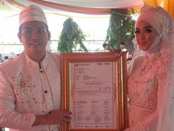 Mahar dalam bentuk saham dapat dikatakan sah karena berupa aset berharga yang bernilai. (Foto: MNC Media)