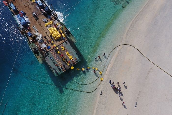 Dukung Pariwisata NTB, PLN Tambah Kabel laut ke Tiga Gili. (Foto: Dok PLN)