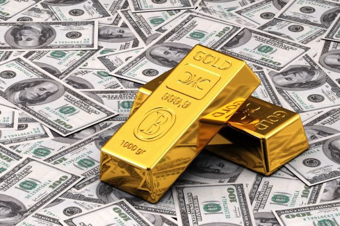 Harga Emas Naik Tenggelamkan Dolar AS . (Foto: Ist)