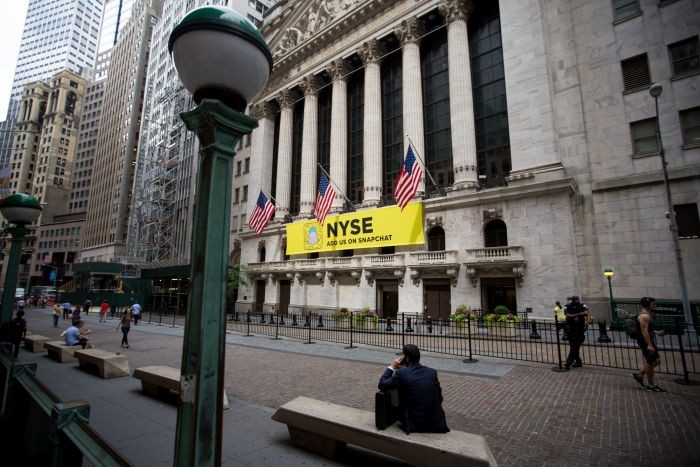 Cetak Kinerja Tertinggi Sejak 2020, Wall Street Berakhir Amblas. (Foto: MNC Media)