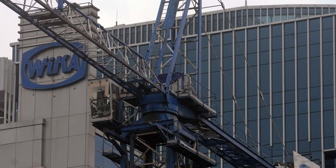 Pefindo Turunkan Peringkat Wijaya Karya (WIKA) karena Gagal Bayar Utang (Foto MNC Media)