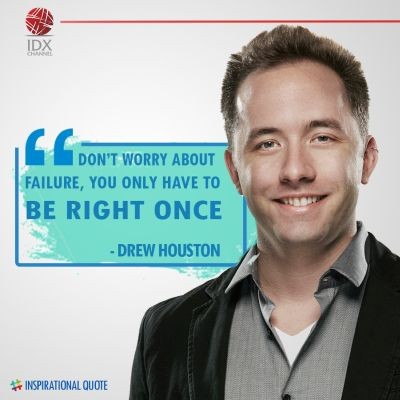 INSPIRATIONAL QUOTE Drew Houston. (Foto: Idxchannel)