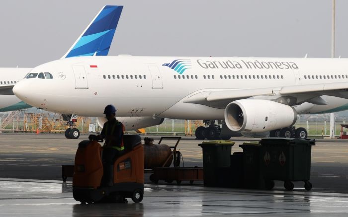 Garuda (GIAA) Tebar Diskon Tiket Pesawat hingga 80 Persen di GOTF 2023 (Foto MNC Media)