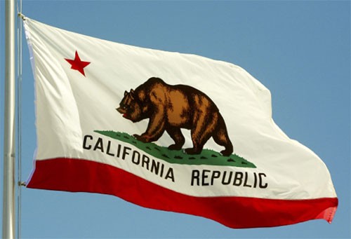 California Protes Kebijakan Tarif Trump. (Foto: MNC Media)