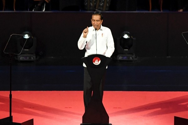 Visi Indonesia Presiden Joko Widodo, Ini Pidato Lengkapnya. (Foto: Ist)