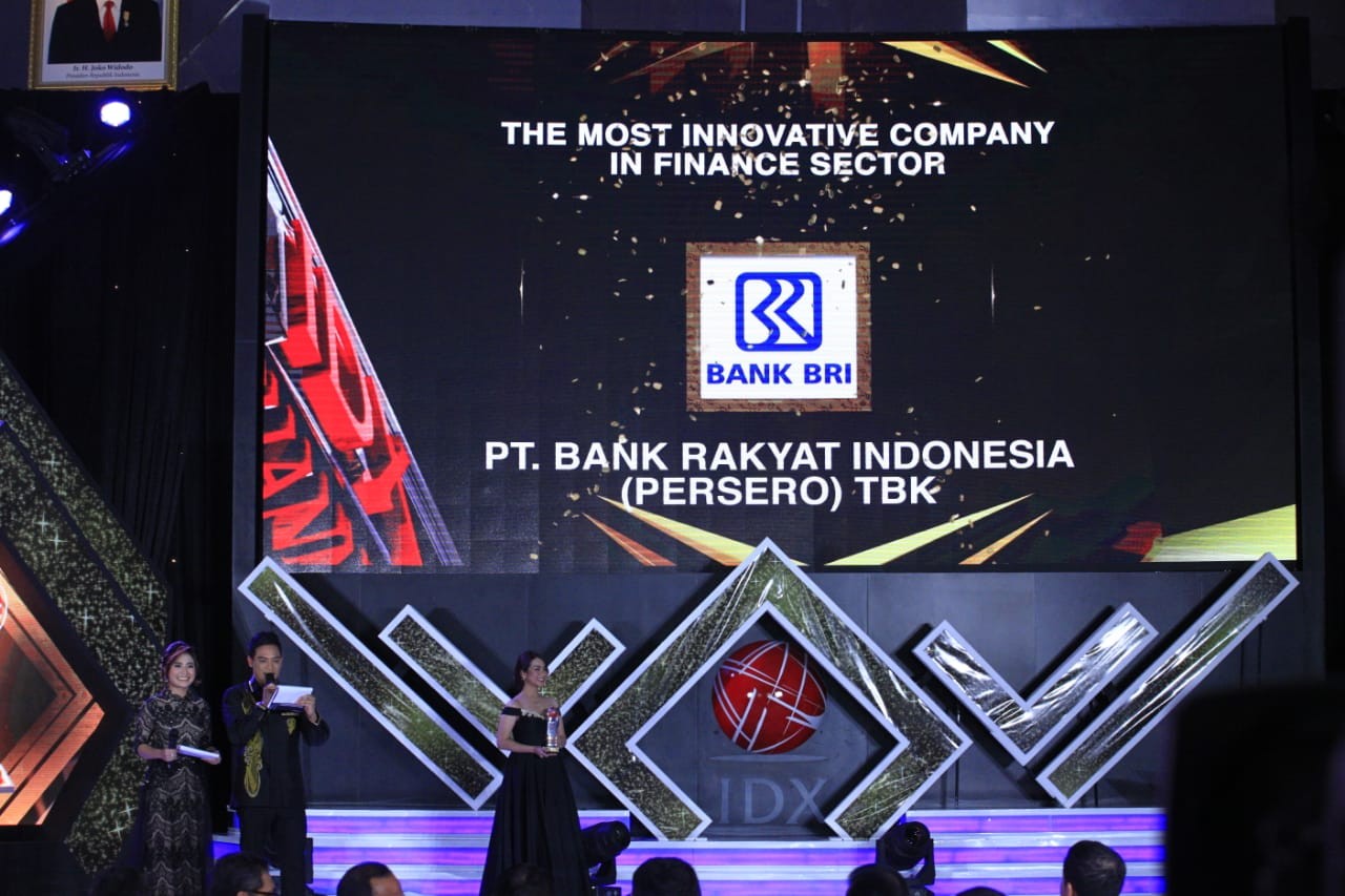 Fokus Transformasi Digital, BRI Raih IDX Channel Innovation Awards 2019. (Foto: Ist)