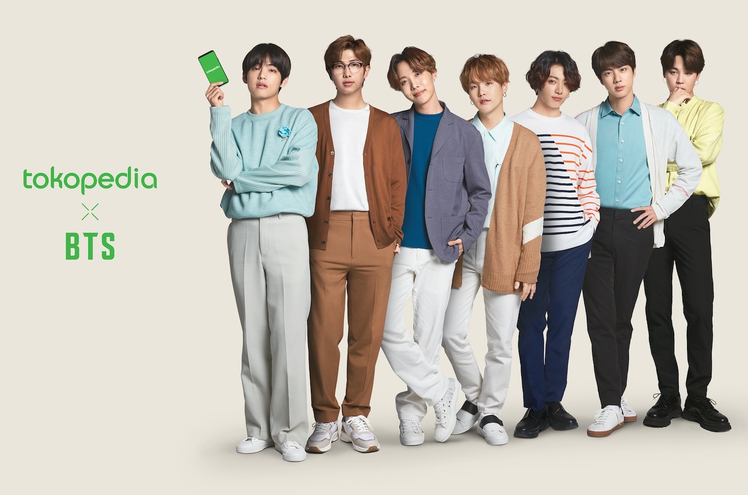 Gandeng Bangtan Boys (BTS), Tokopedia Berencana IPO di 2 Negara. (Foto: Ist)