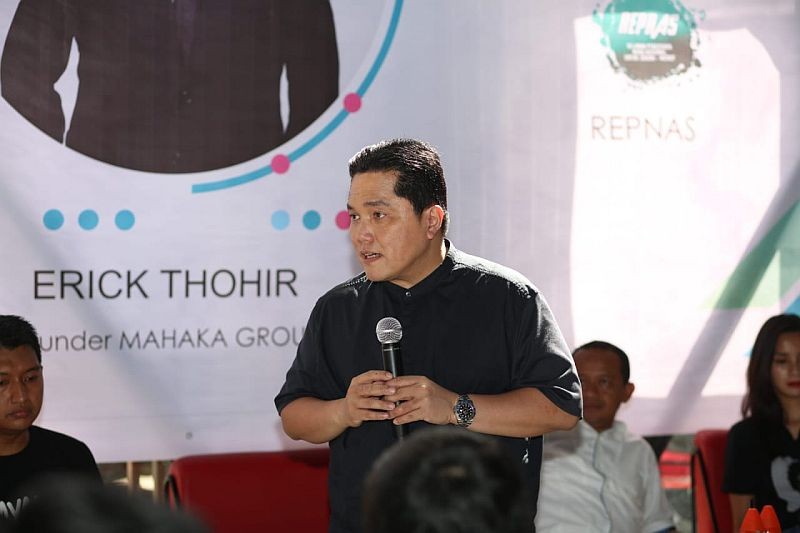 Gebrakan Erick Thohir di Kementerian BUMN Tumbuhkan Gairah Masyarakat. (Foto: Ist)