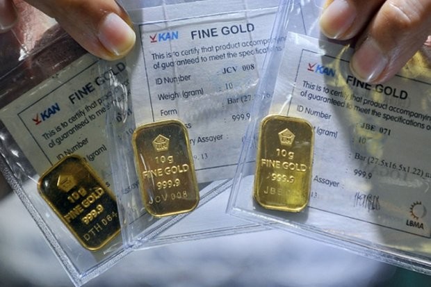 Harga Emas Antam (ANTM) Hari Ini Turun Seceng, Cek Rinciannya. (Foto MNC Media)