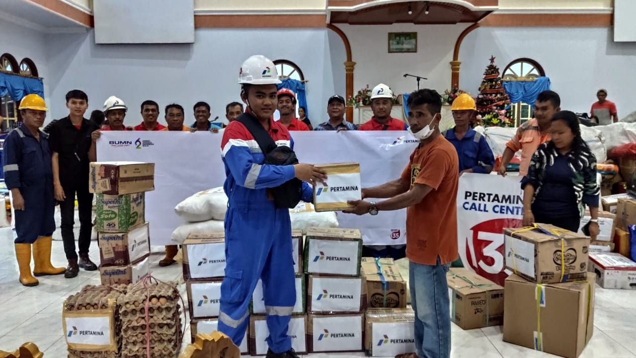 Pertamina Peduli Beri Bantuan Korban Bencana Banjir Di Kabupaten ...