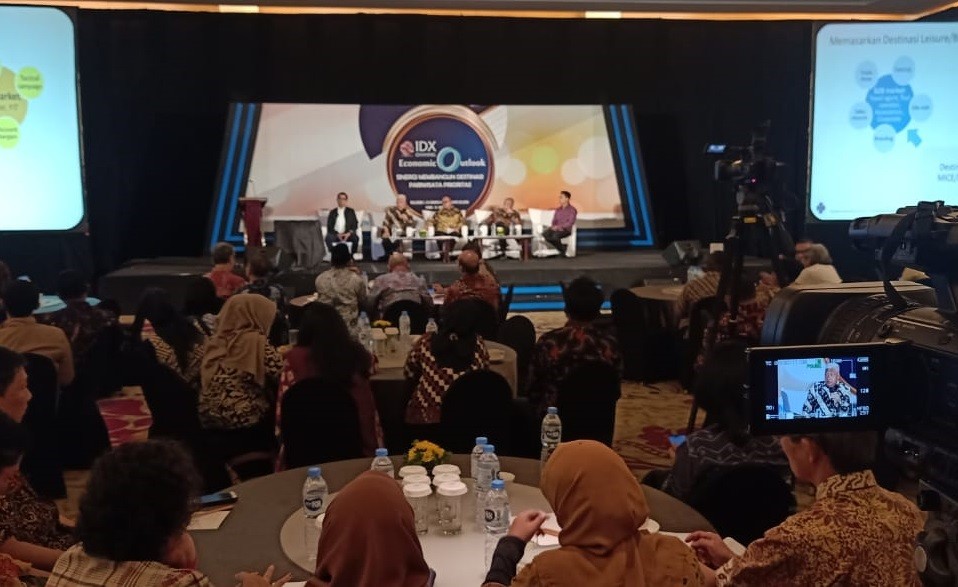 IDX Channel Gelar Outlook, Sinergi Bangun Destinasi Pariwisata Prioritas. (Foto: Ist)