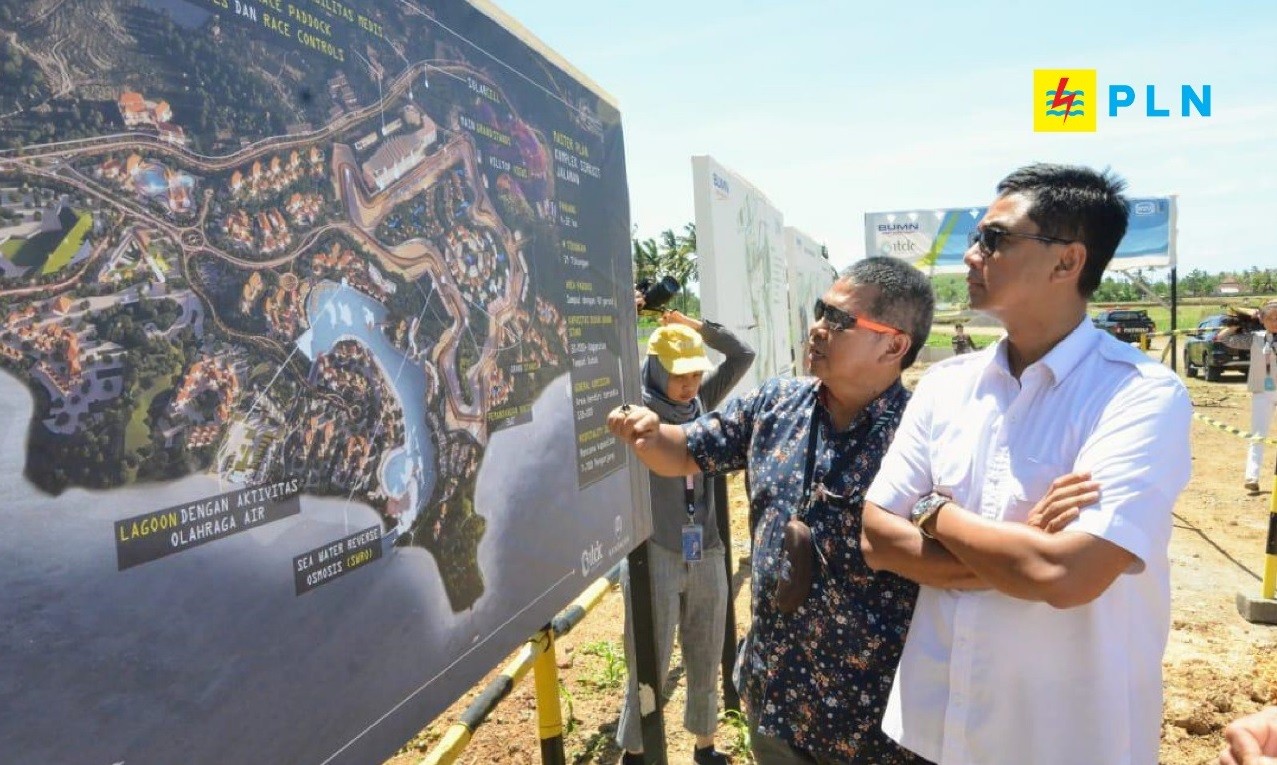 Wakil Dirut PLN Kunjungi Mandalika, Pantau Kesiapan Listrik untuk MotoGP. (Foto: Ist)