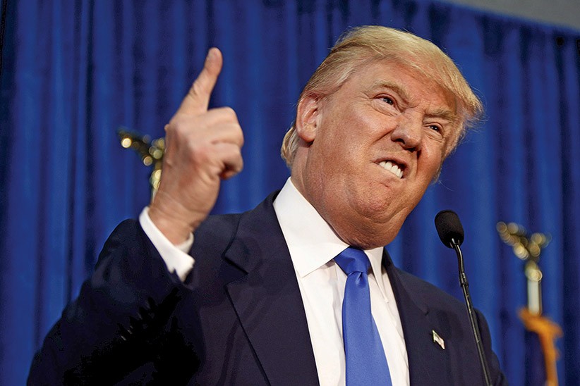 Trump Ancam Kenakan Tarif Tambahan 50 Persen untuk China. (Foto: MNC Media)