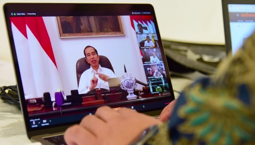 Jokowi Terbitkan Perppu Redam Dampak Covid-19, Tambah Belanja APBN Rp405,1 T. (Foto: Kominfo.go.id)