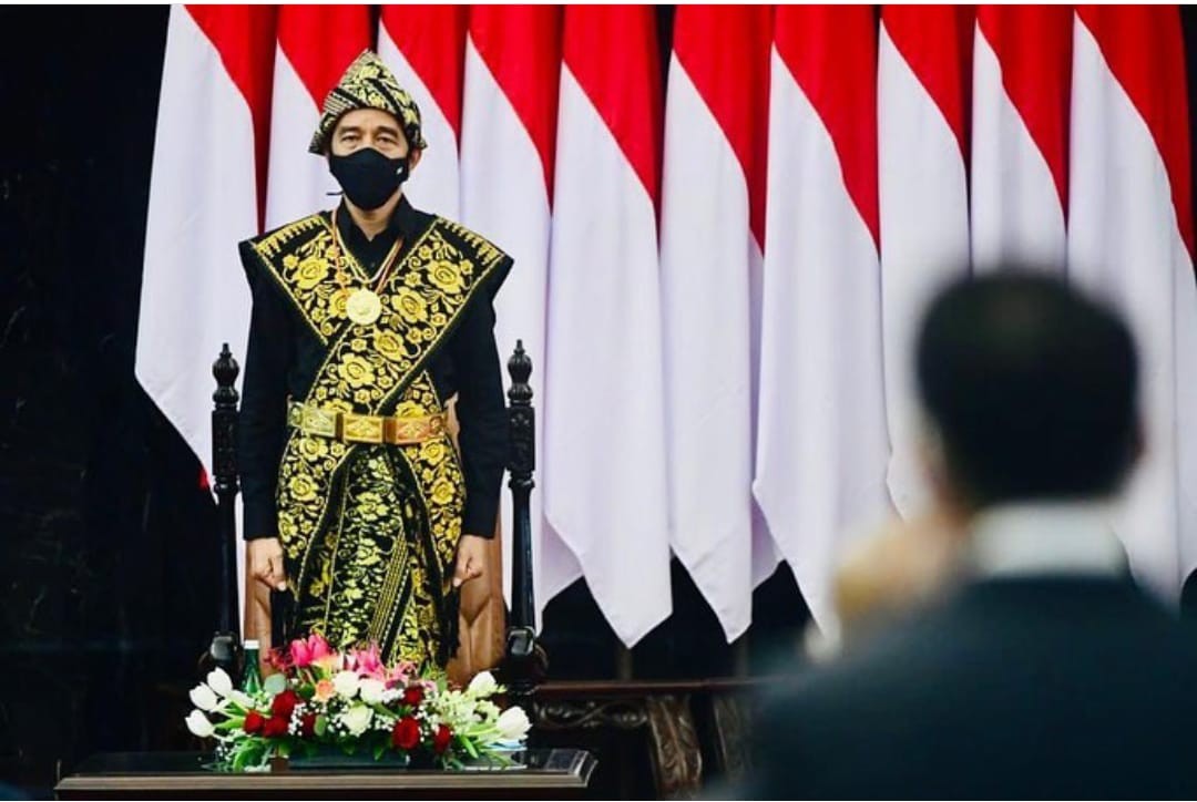 Ibarat Komputer â€˜Hangâ€™, Jokowi: Ekonomi Indonesia Harus di Re-Start. (Foto: Sekretariat Presiden)