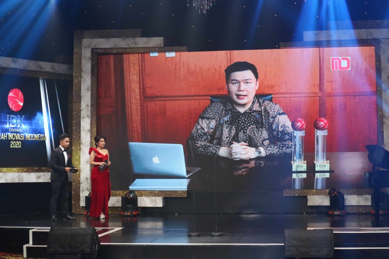 Inovasi Pengolahan Bahan Baku Sarung Tangan, Mark Dynamics Raih Penghargaan ICAII 2020. (Foto: Anugerah Inovasi Indonesia 2020)