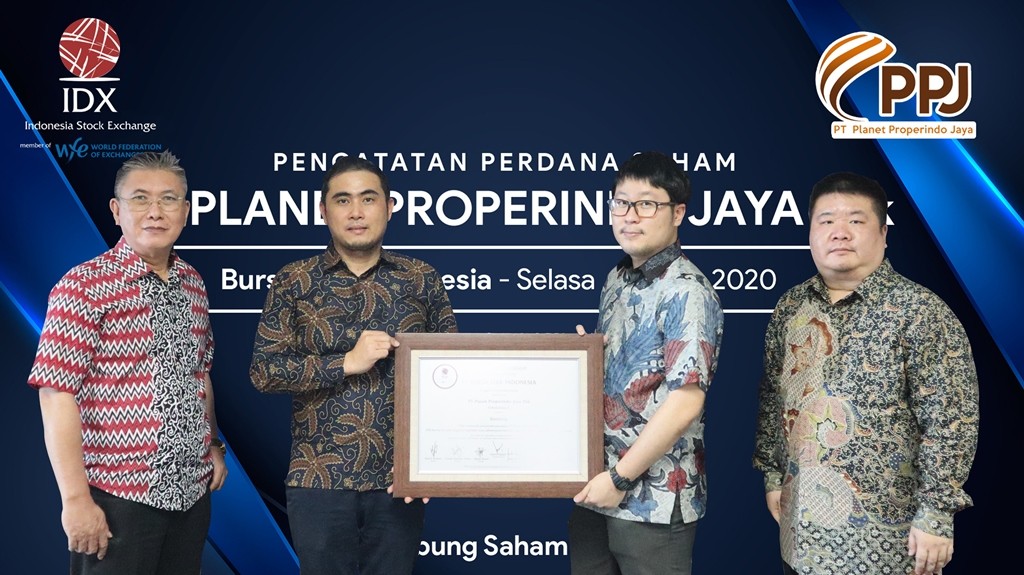 Planet Properindo IPO, Siap Raih Dana Segar Rp29 Miliar. (Foto: Bursa Efek Indonesia)