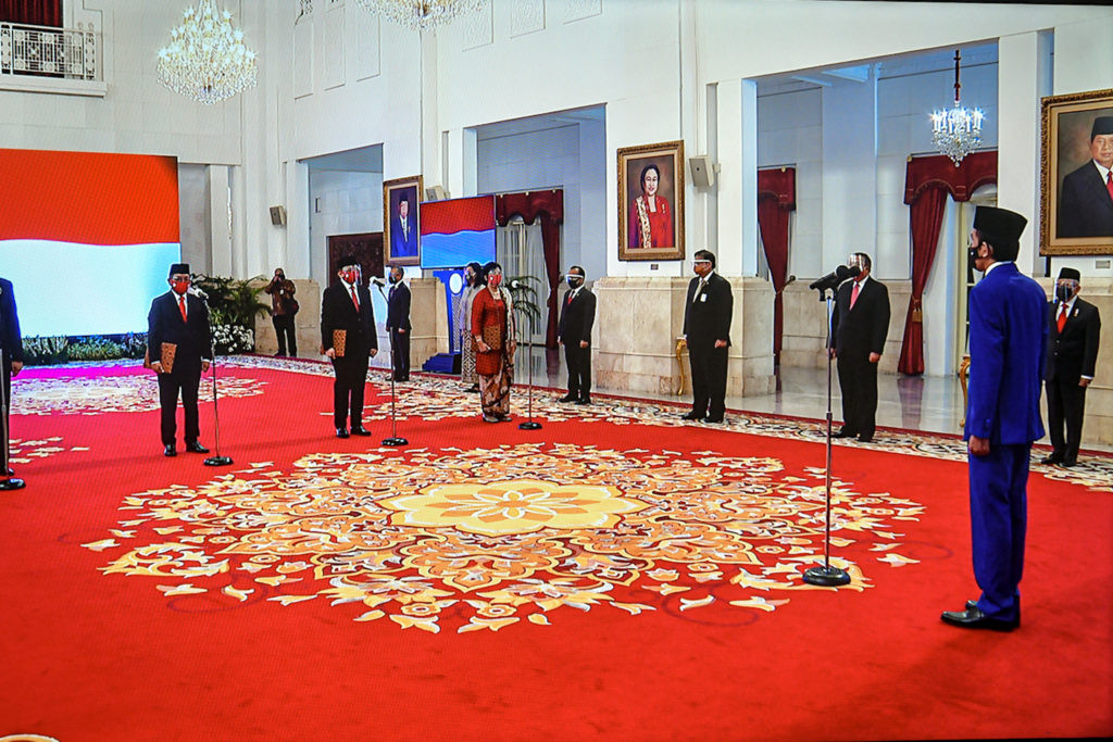 Purbaya Yudhi Resmi Ditunjuk Jokowi Jadi Ketua LPS. (Foto: Ist)